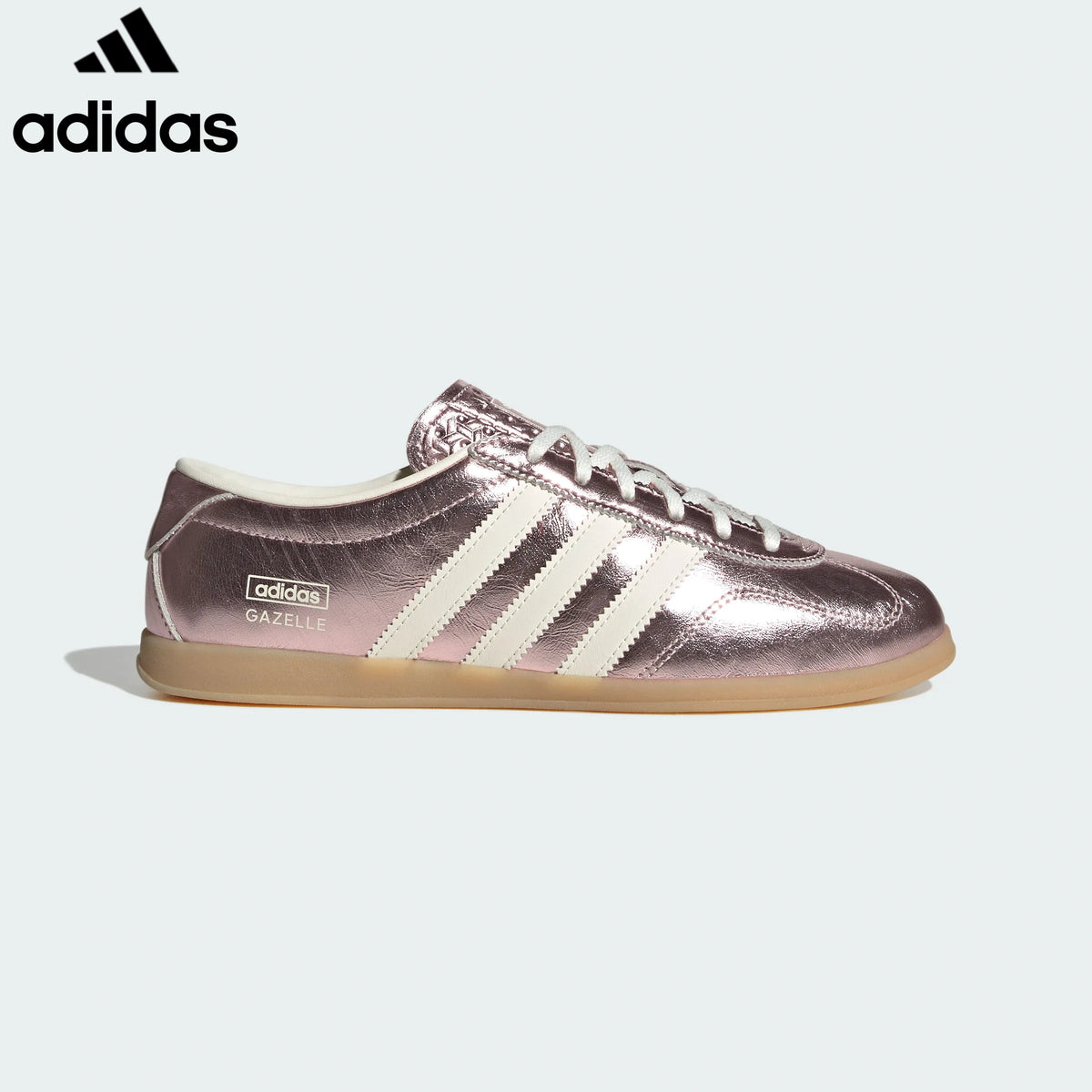adidas Originals Gazelle Indoor Shoes "Metallic Pink / Off White"-Classic sneakers,Adidas Women's Shoe Sale / Men's Shoe Sale