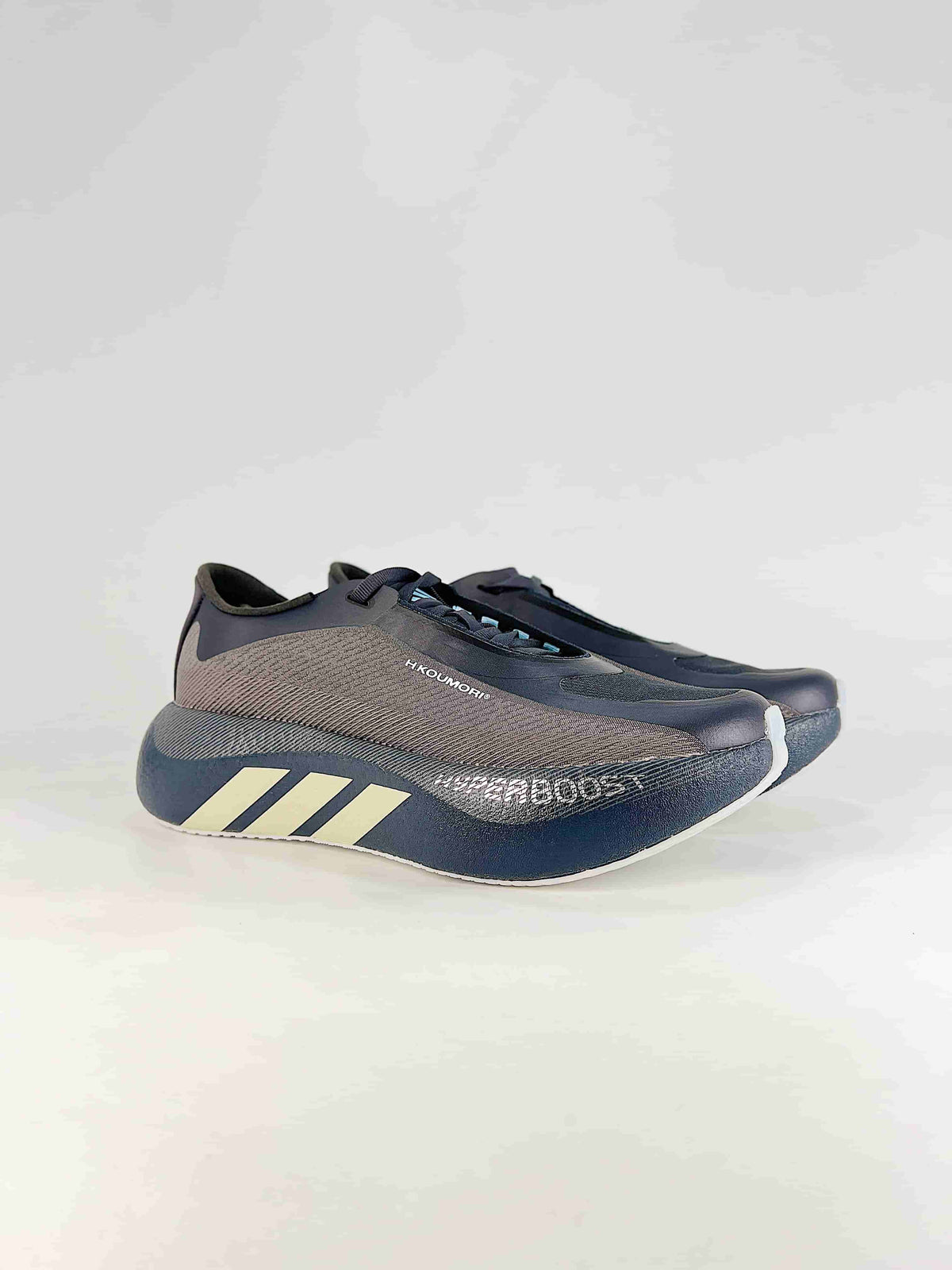 adidas Hyperboost Edge "Navy Grey Cream" Unisex Running Shoes-Classic sneakers,Adidas Women's Shoe Sale / Men's Shoe Sale