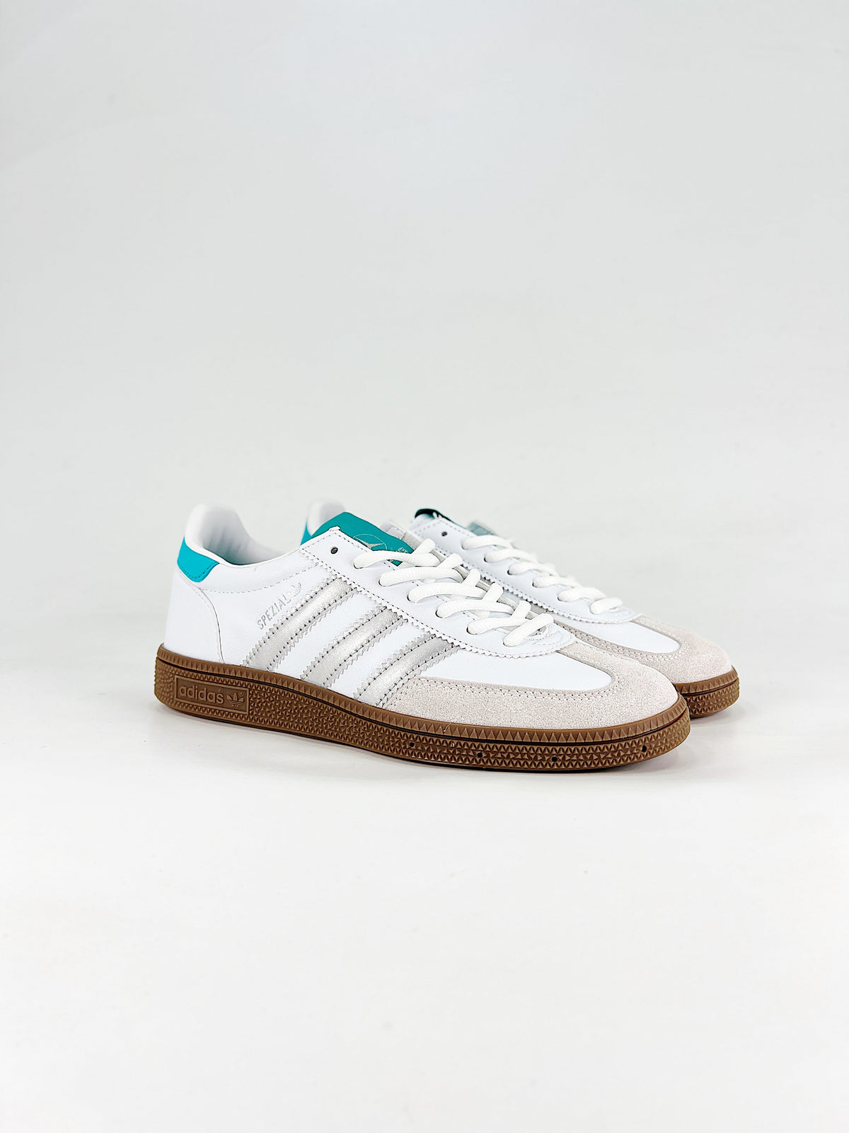 Adidas Handball Spezial AMG "White Turquoise Gum" Sneakers-Classic sneakers,Adidas Women's Shoe Sale / Men's Shoe Sale