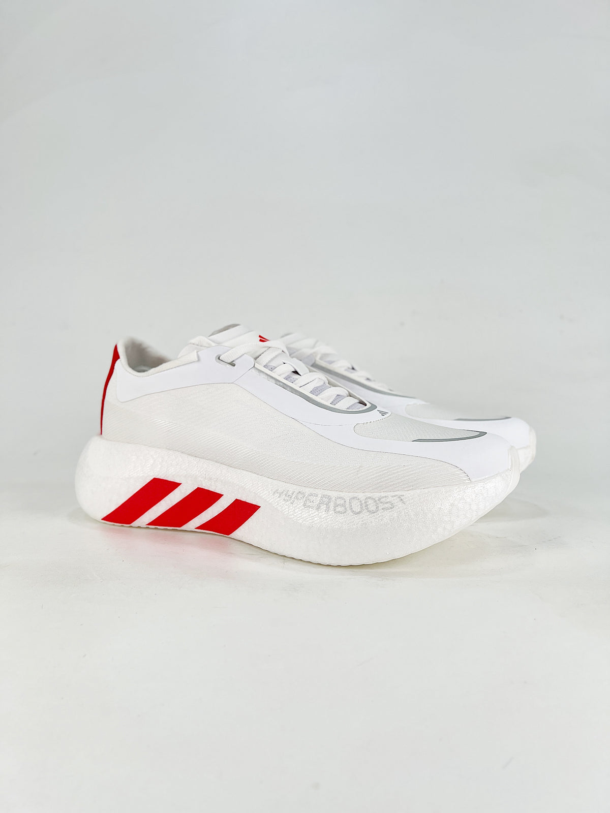 adidas Hyperboost Edge "White Red" Unisex Running Shoes-Classic sneakers,Adidas Women's Shoe Sale / Men's Shoe Sale