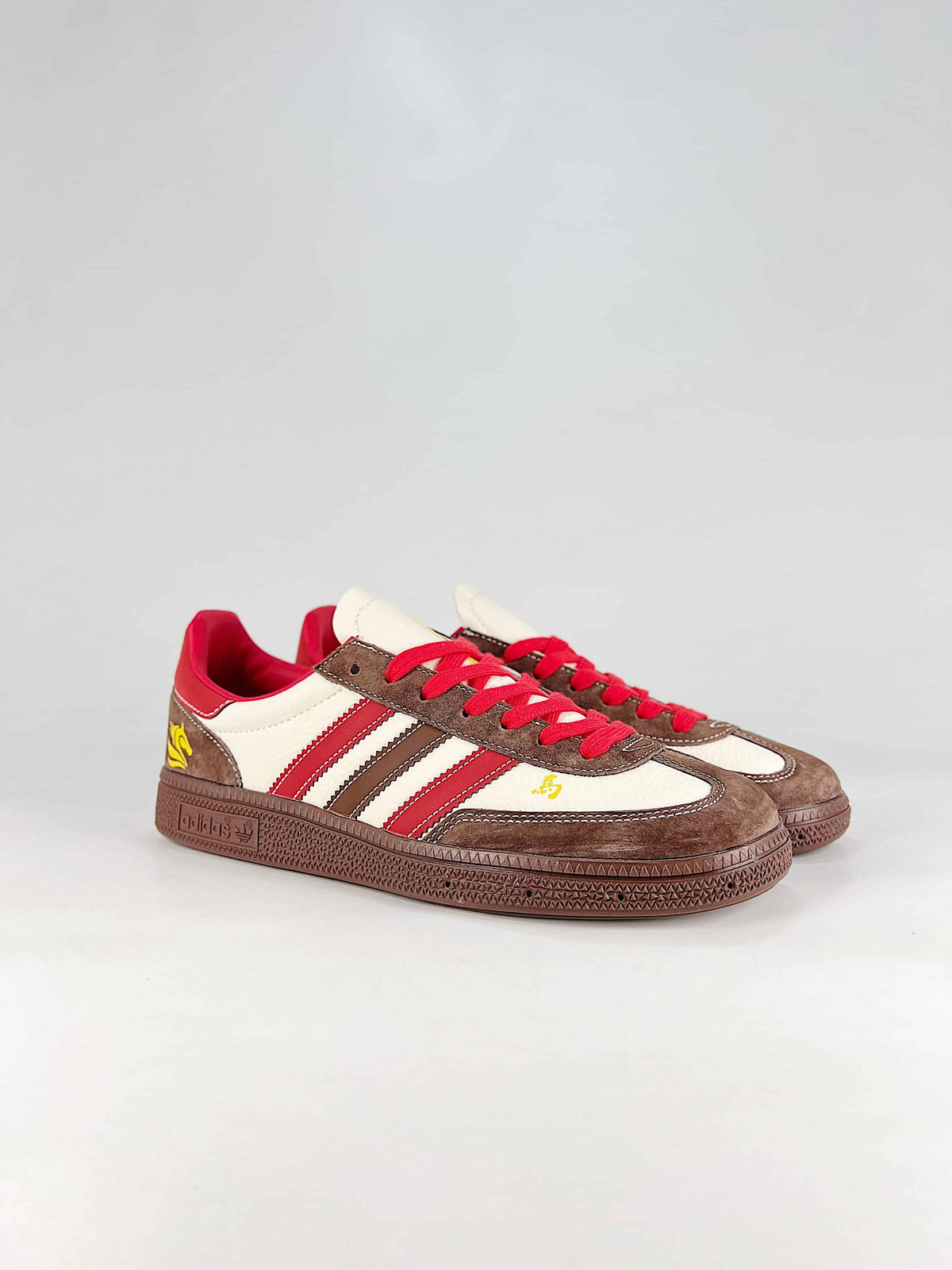 Adidas Handball Spezial Year of Horse "Brown Red Cream"-Classic sneakers,Adidas Women's Shoe Sale / Men's Shoe Sale