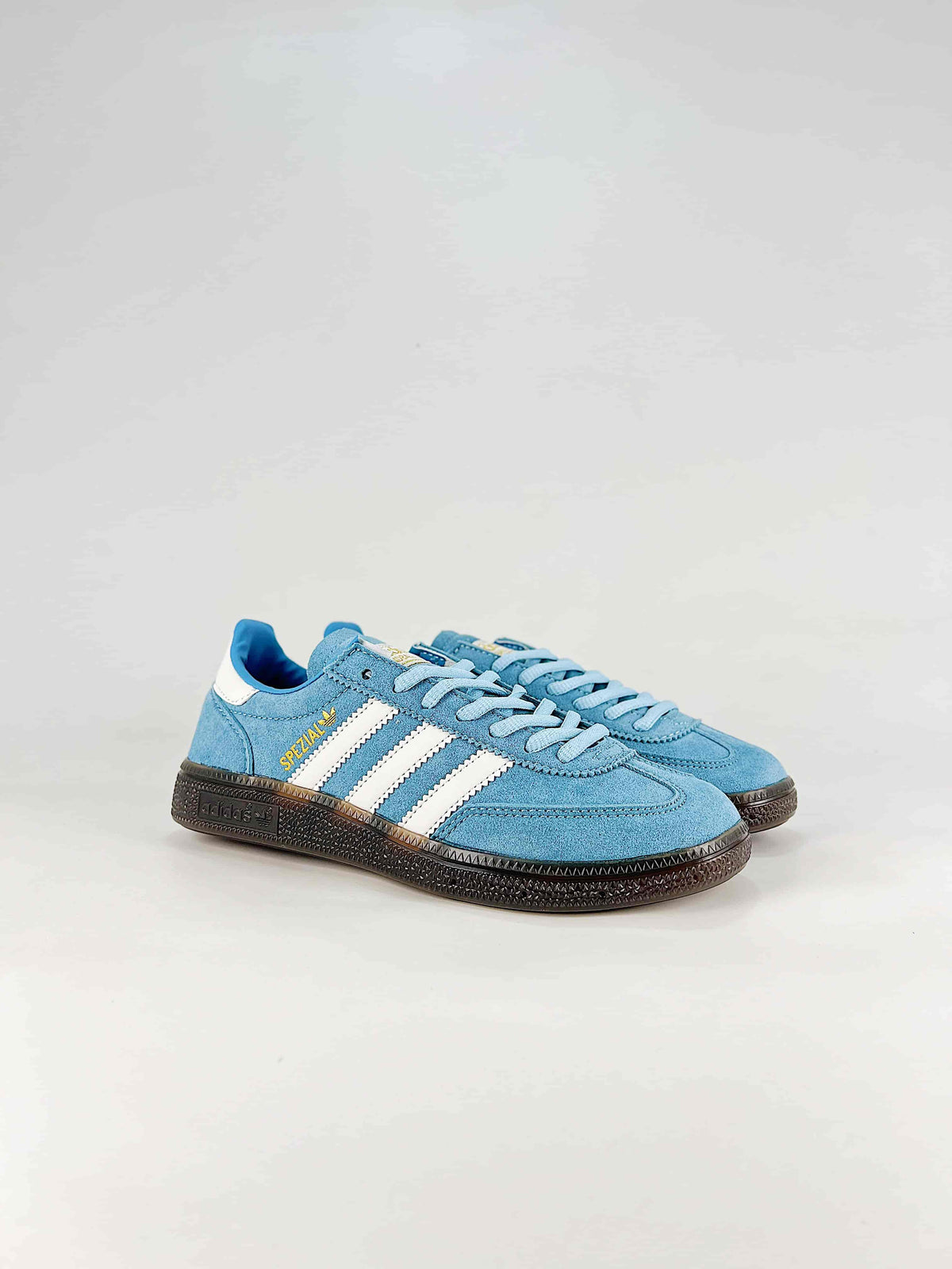 Adidas Handball Spezial "Bright Blue White Gum" Sneakers-Classic sneakers,Adidas Women's Shoe Sale / Men's Shoe Sale