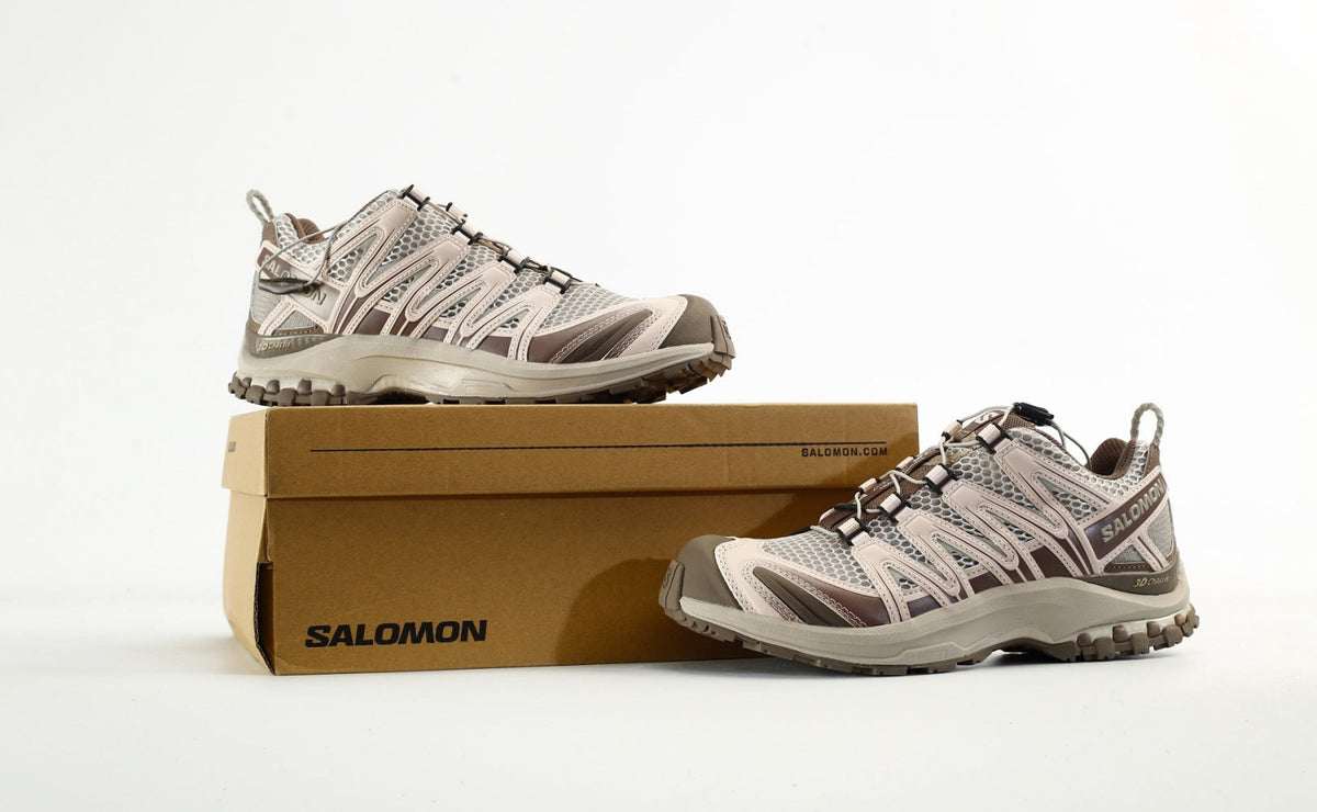 Salomon XA PRO 3D "Pink Brown"- outdoor hiking shoes/Women's Shoe Sale / Men's Shoe Sale