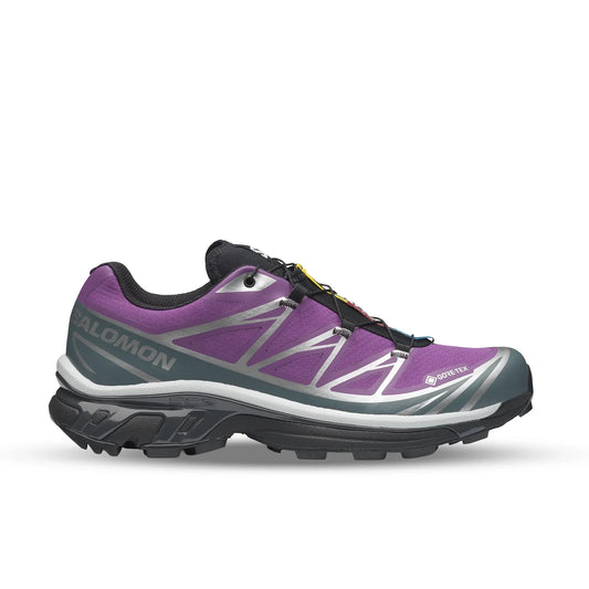 Salomon XT-6 GTX Men's Outdoor Trail Running Shoes "Purple & Teal"