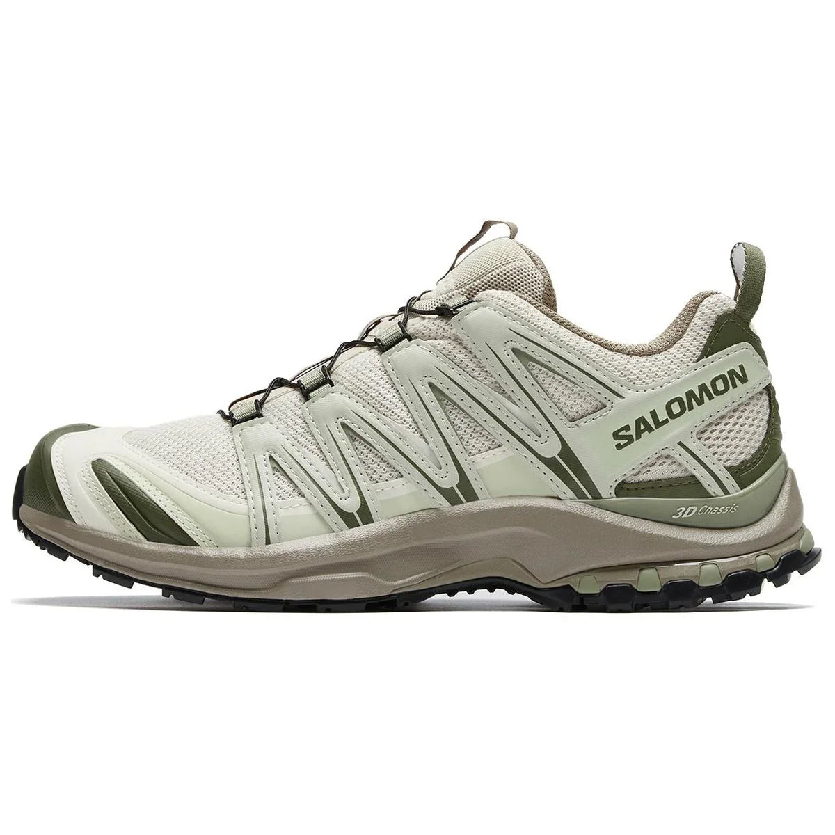 Salomon XA PRO 3D "Cream Olive Green"- outdoor hiking shoes/Women's Shoe Sale / Men's Shoe Sale
