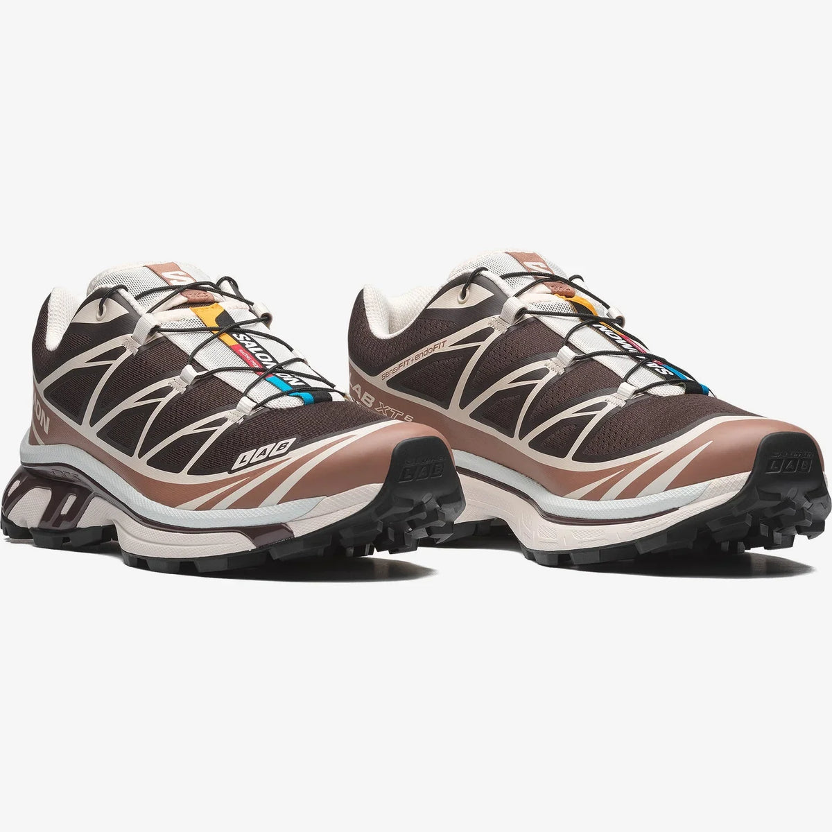 Salomon S-LAB XT-6 Men Outdoor Trail Running Shoes "Dark Brown Tan"