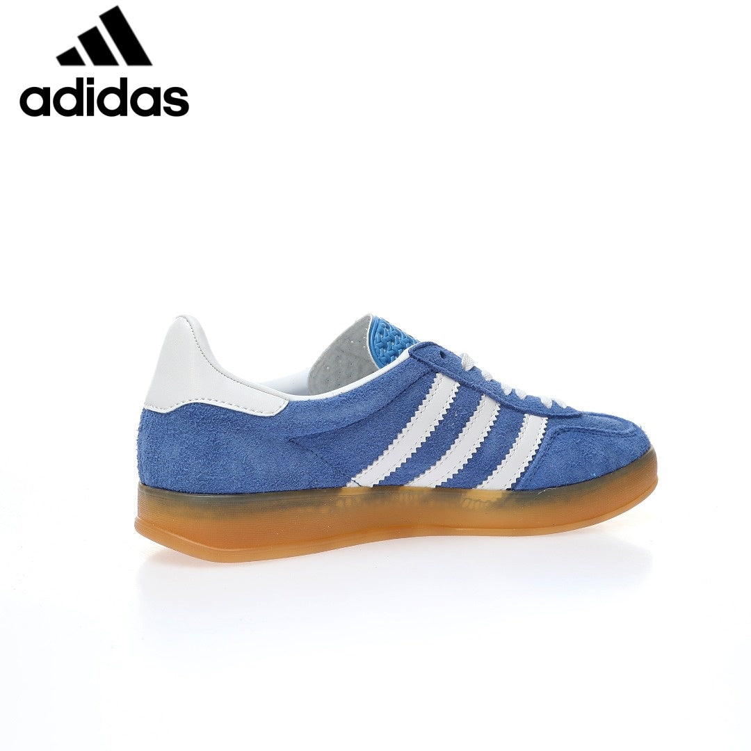 adidas Gazelle Indoor "Blue White"-Classic sneakers，Adidas Women's Shoe Sale / Men's Shoe Sale