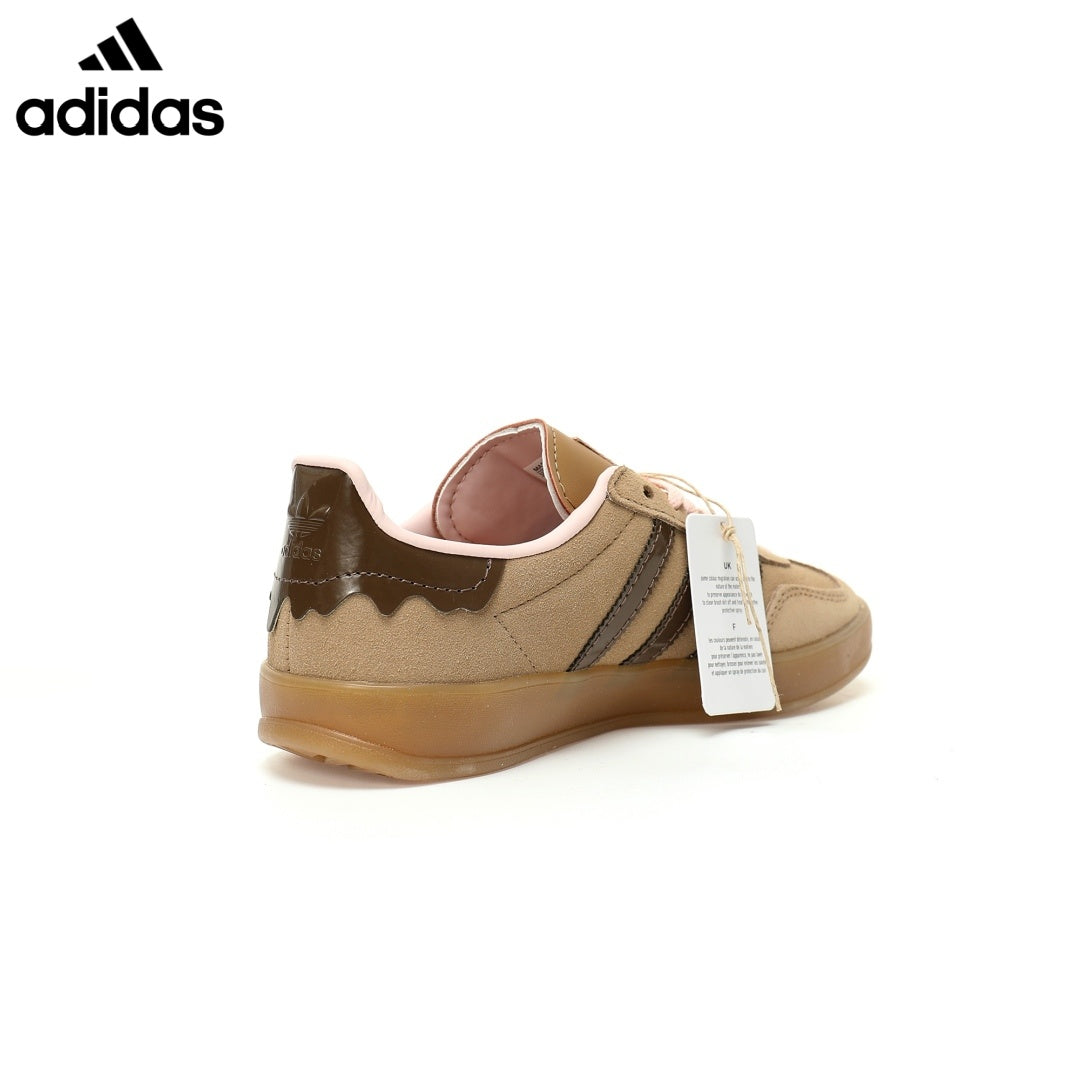 adidas Gazelle Indoor "Cardboard Brown Sandy Pink Gum" Women Sneakers-Classic sneakers，Adidas Women's Shoe Sale / Men's Shoe Sale