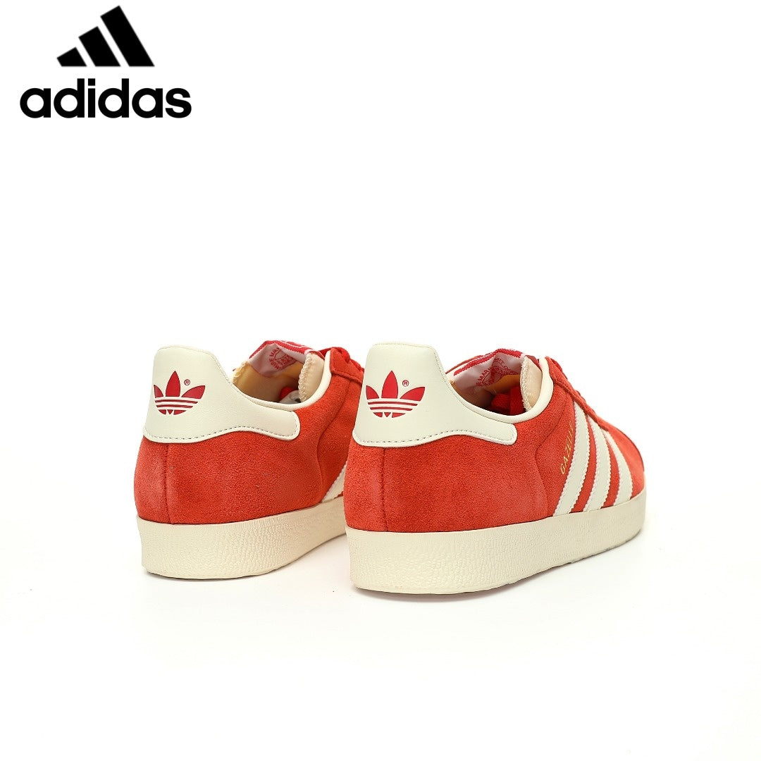 adidas Gazelle "Red Cream White"-Classic sneakers，Adidas Women's Shoe Sale / Men's Shoe Sale
