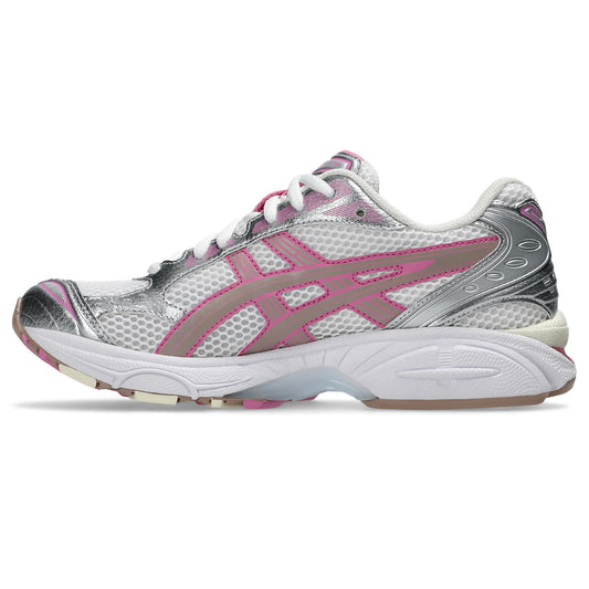Asics  shoes  neutral running shoes mens  sneakers Gel-Kayano 14 White / Metallic Silver / Pink