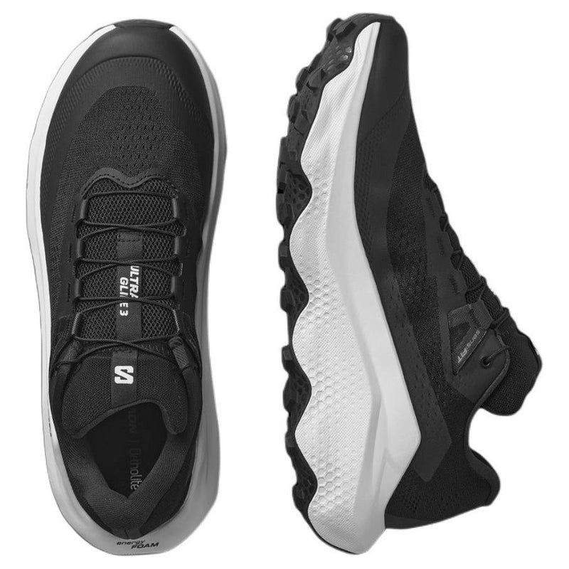 Salomon Ultra Glide 4 Trail Running Sneakers "Black White"- outdoor hiking shoes/Women's Shoe Sale / Men's Shoe Sale
