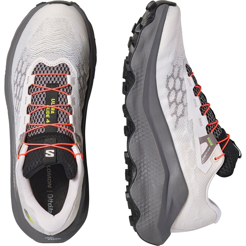 Salomon Ultra Glide 4 Trail Running Sneakers "White Dark Grey"