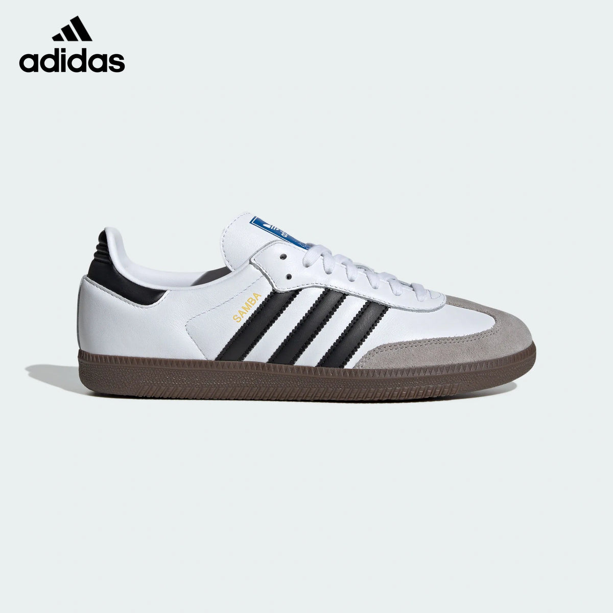 adidas Originals Samba OG Shoes "Cloud White / Core Black / Gum"-Classic sneakers，Adidas Women's Shoe Sale / Men's Shoe Sale