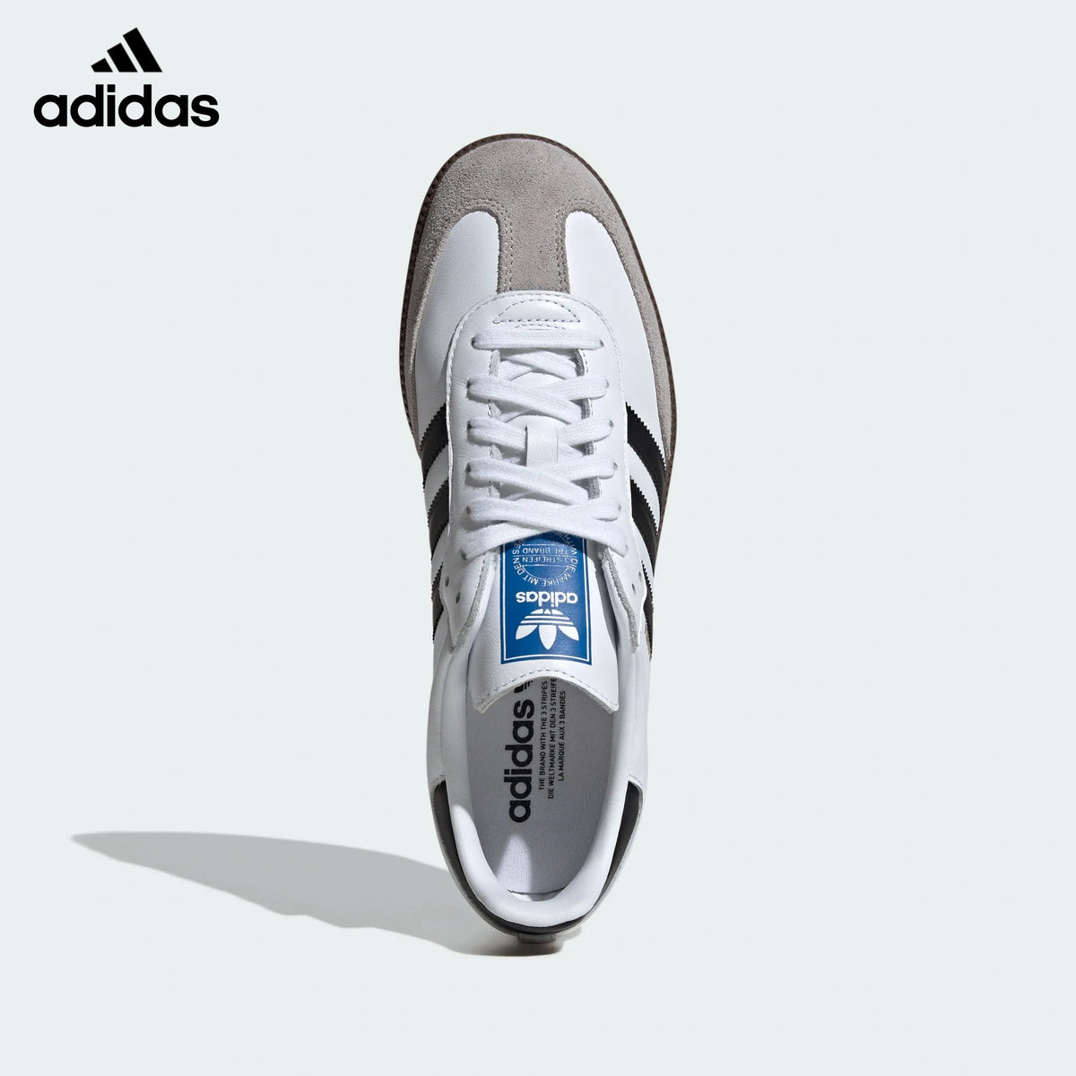 adidas Originals Samba OG Shoes "Cloud White / Core Black / Gum"-Classic sneakers，Adidas Women's Shoe Sale / Men's Shoe Sale