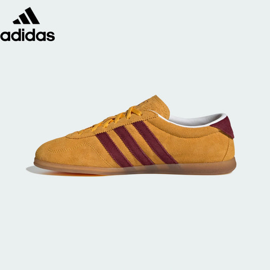 adidas Originals Gazelle Lo Pro W Shoes "Crew Yellow / Shadow Red / Gum"-Classic sneakers，Adidas Women's Shoe Sale / Men's Shoe Sale