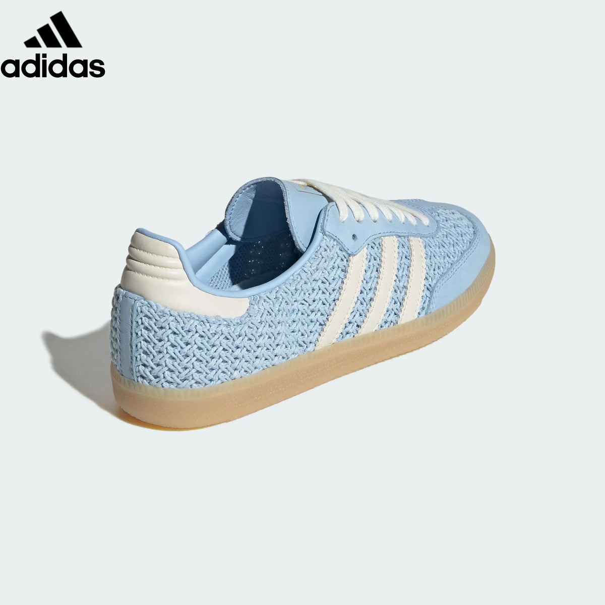 adidas Originals Samba OG W Shoes "Clear Sky / Off White / Gum"-Classic sneakers，Adidas Women's Shoe Sale / Men's Shoe Sale
