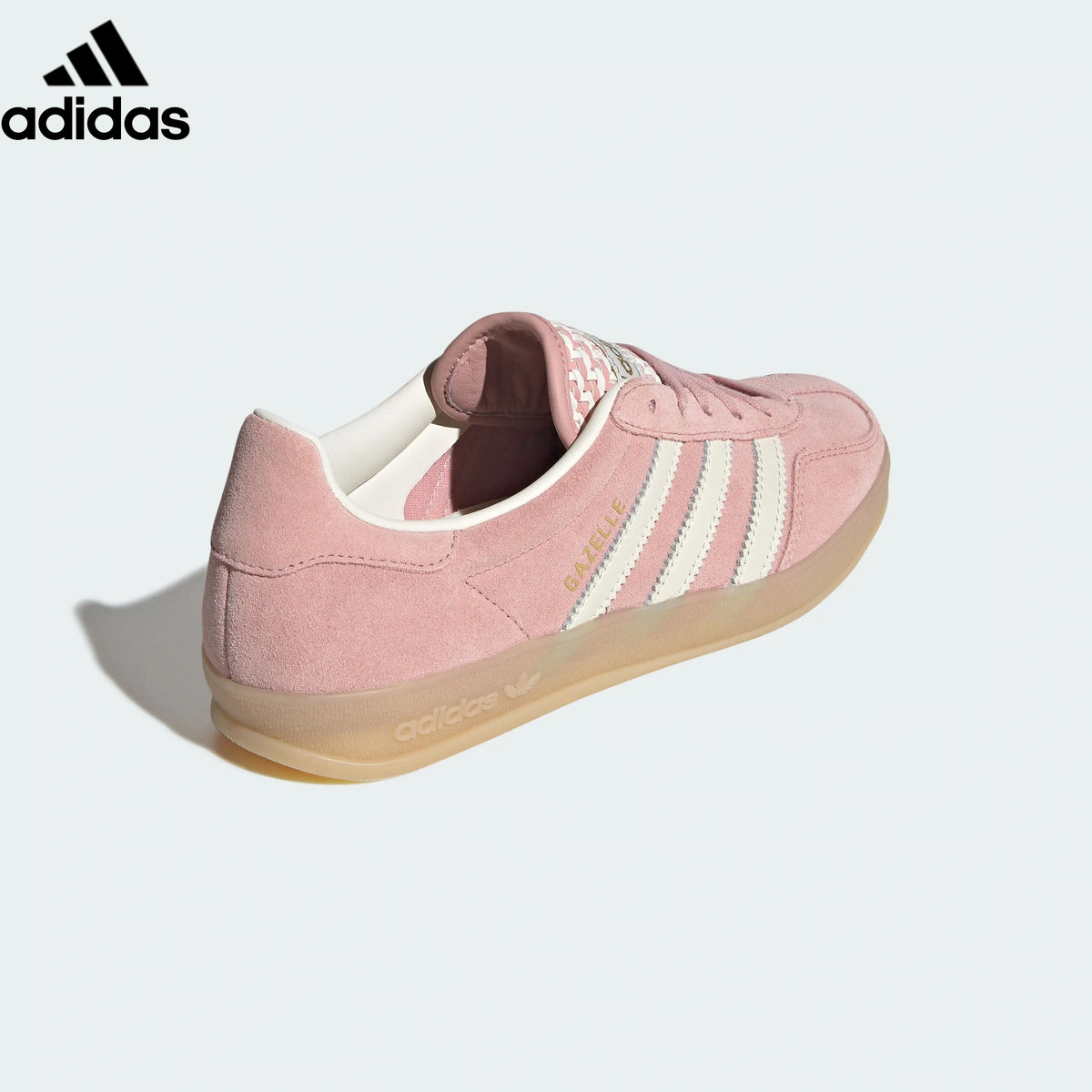 adidas Originals Gazelle Indoor Shoes "Wonder Mauve / Off White / Gum"-Classic sneakers，Adidas Women's Shoe Sale / Men's Shoe Sale