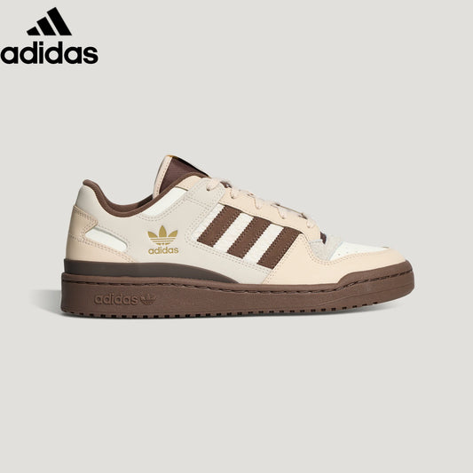 adidas Originals Forum Low Men's Sneakers "Cream Beige Dark Brown Stripes"-Classic sneakers，Adidas Women's Shoe Sale / Men's Shoe Sale