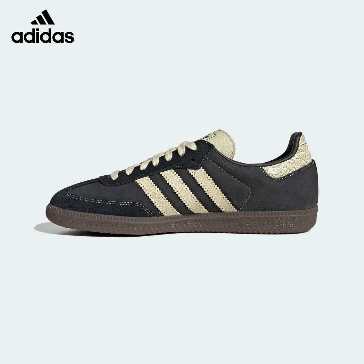 adidas Originals Samba OG Shoes "Core Black / Wonder White / Dark Brown Gum"-Classic sneakers，Adidas Women's Shoe Sale / Men's Shoe Sale