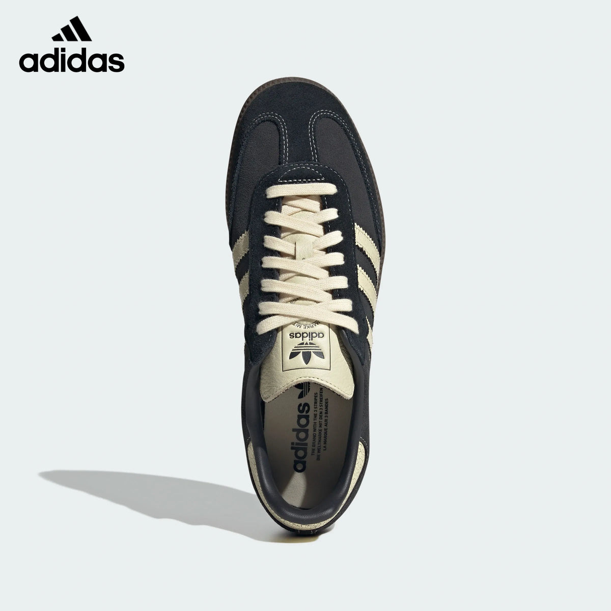 adidas Originals Samba OG Shoes "Core Black / Wonder White / Dark Brown Gum"-Classic sneakers，Adidas Women's Shoe Sale / Men's Shoe Sale