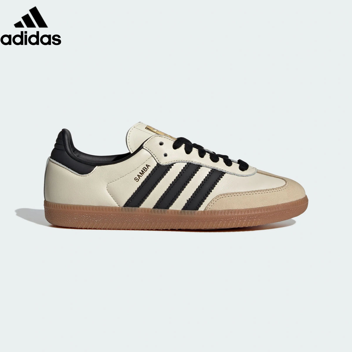 adidas Originals Samba OG Shoes "Cream White / Core Black / Gum"-Classic sneakers，Adidas Women's Shoe Sale / Men's Shoe Sale