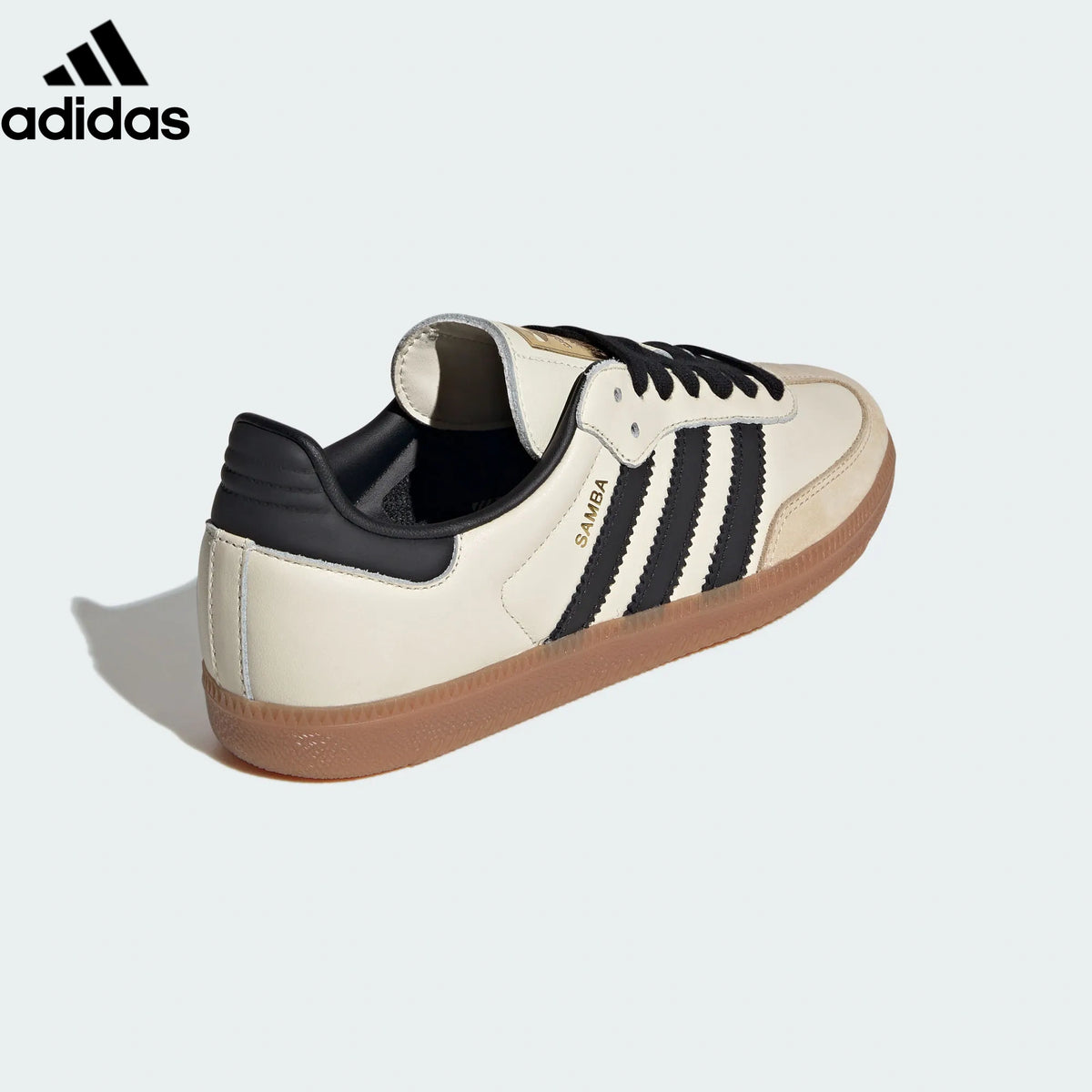 adidas Originals Samba OG Shoes "Cream White / Core Black / Gum"-Classic sneakers，Adidas Women's Shoe Sale / Men's Shoe Sale
