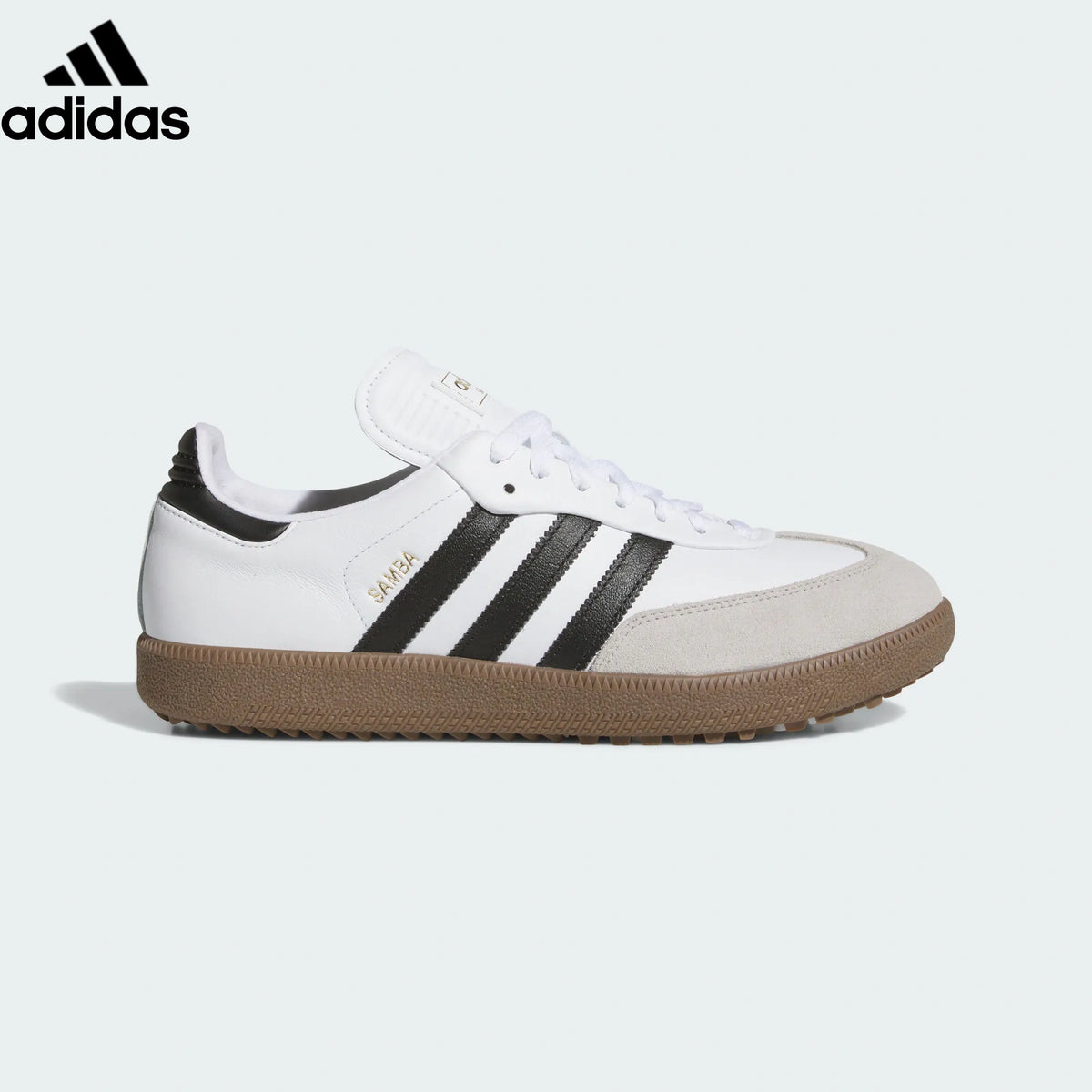 adidas Originals Samba Golf Shoes "Cloud White / Core Black / Gum"-Classic sneakers，Adidas Women's Shoe Sale / Men's Shoe Sale