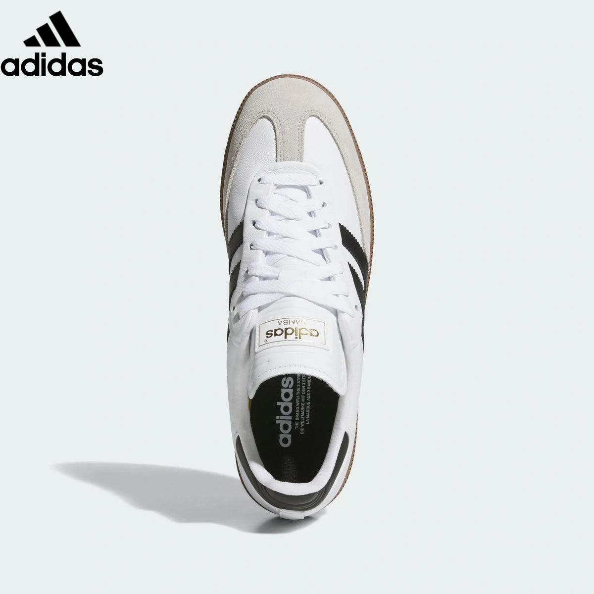 adidas Originals Samba Golf Shoes "Cloud White / Core Black / Gum"-Classic sneakers，Adidas Women's Shoe Sale / Men's Shoe Sale