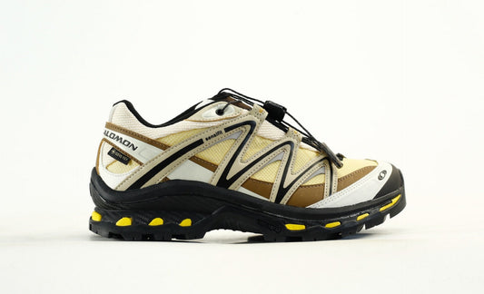 Salomon XT-Quest GORE-TEX Waterproof Trail Running & Hiking Shoes，“Sahara Sun/White Pepper/Beach Ball”