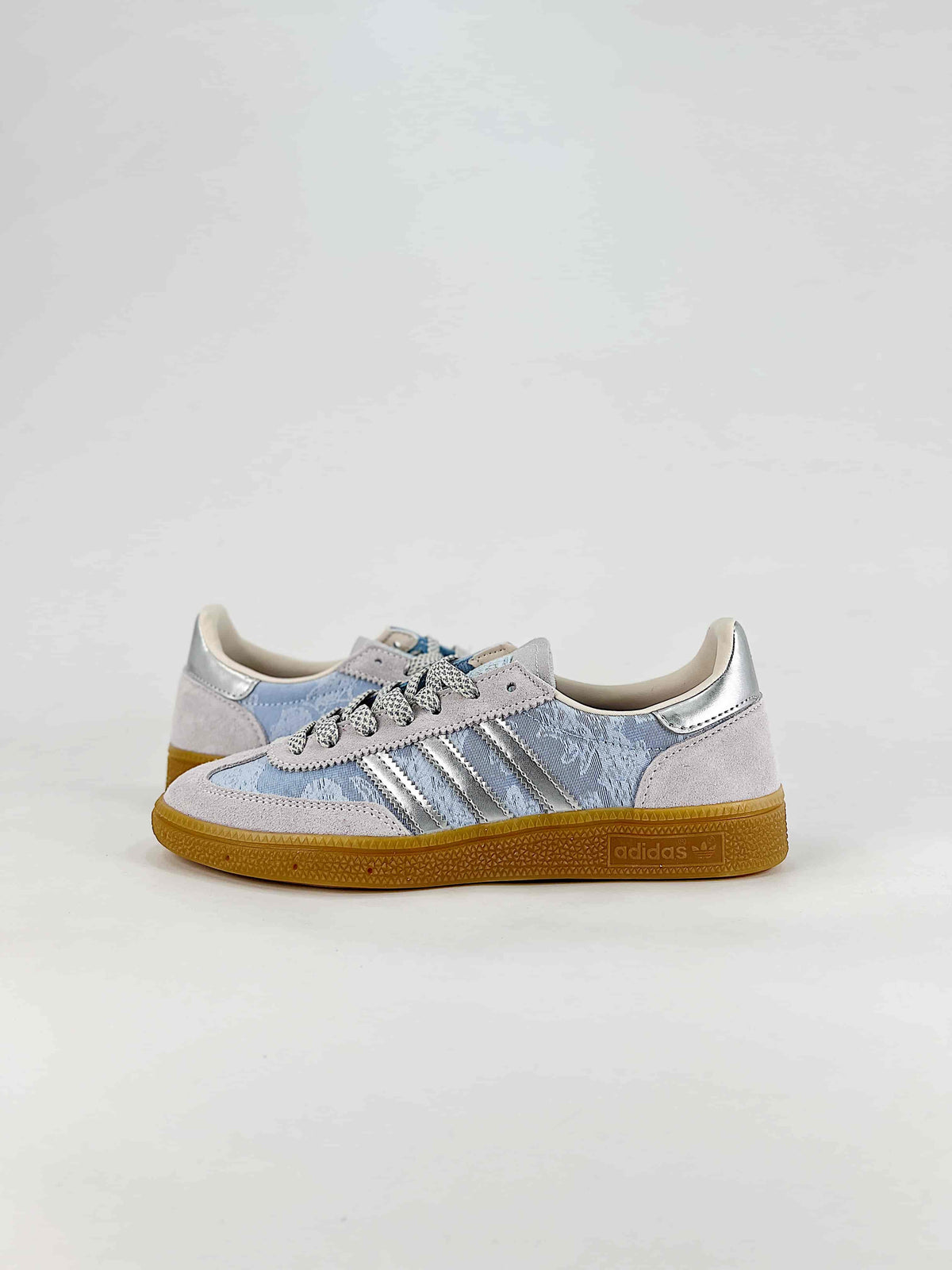 Adidas Handball Spezial x Liberty London "Light Blue Floral Silver" Sneakers-Classic sneakers，Adidas Women's Shoe Sale / Men's Shoe Sale