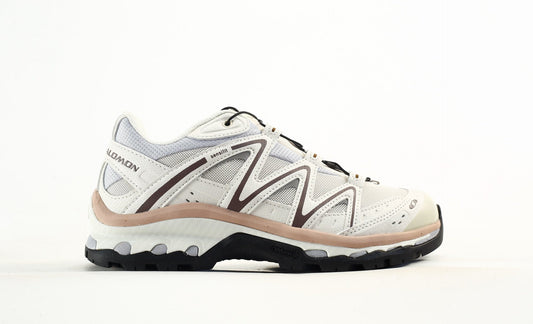 Salomon XT-Quest Trail Running & Hiking Shoes，“Vanilla Ice/Black/Bistro Green”