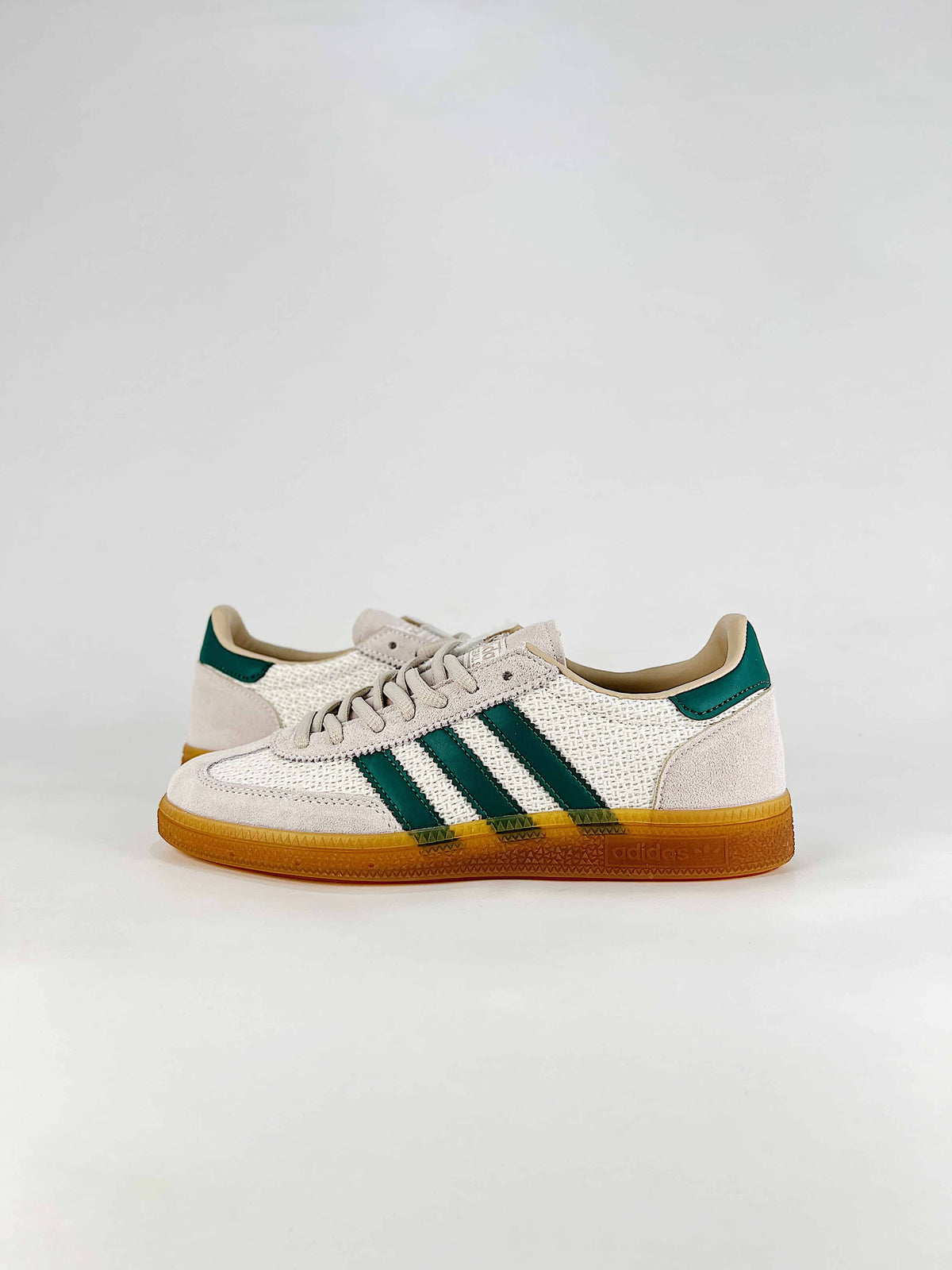 Adidas Handball Spezial "Off White Green Mesh" Sneakers-Classic sneakers，Adidas Women's Shoe Sale / Men's Shoe Sale
