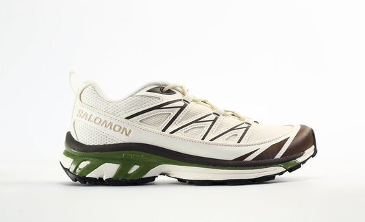 Salomon XT 6 Expanse Men's Trail Running Hiking Shoes "Cream Brown Green"- outdoor hiking shoes/Women's Shoe Sale / Men's Shoe Sale