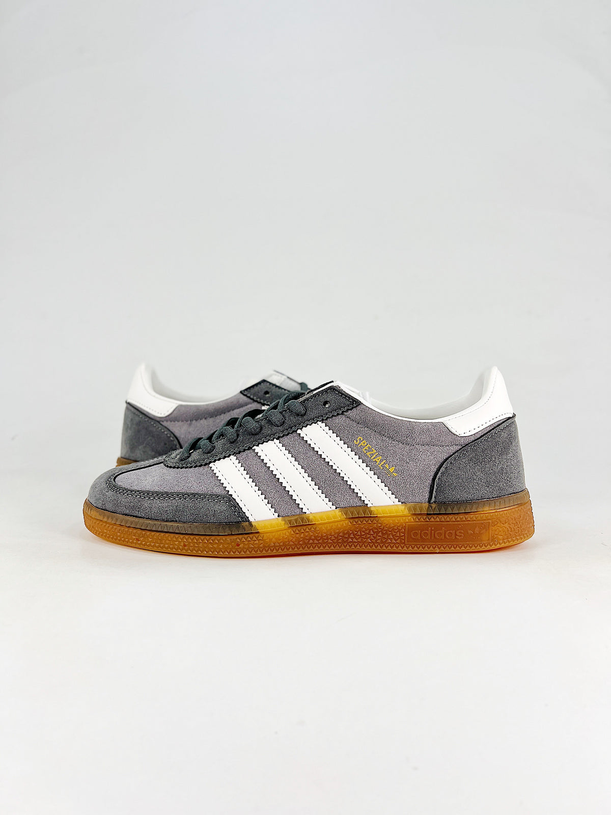 Adidas Originals Handball Spezial "Grey White Gum" Sneakers-Classic sneakers，Adidas Women's Shoe Sale / Men's Shoe Sale