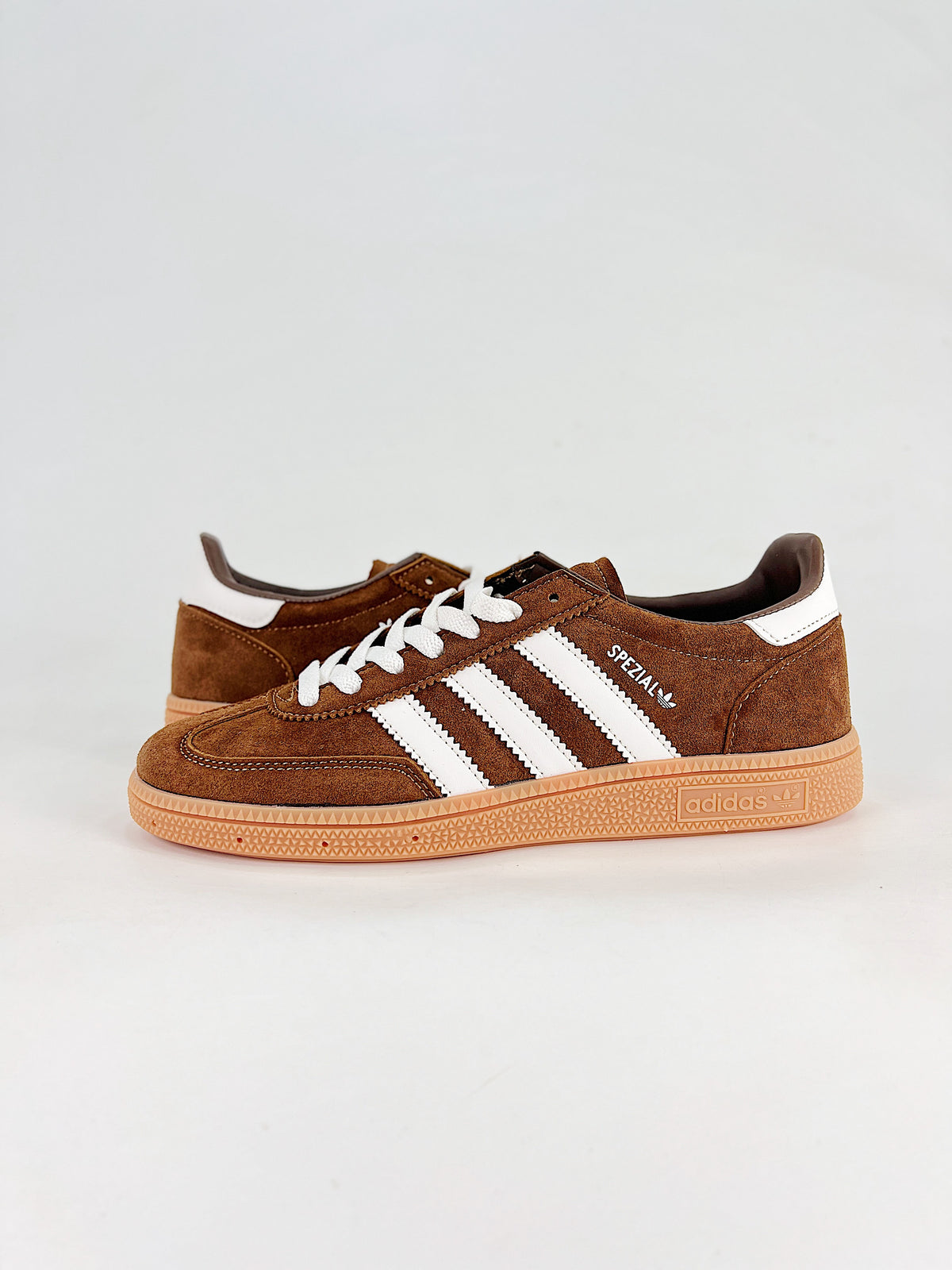 Adidas Handball Spezial Suede Sneakers "Brown White"-Classic sneakers，Adidas Women's Shoe Sale / Men's Shoe Sale