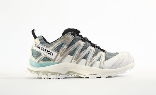 Salomon XA PRO 3D "White Teal Beige" Outdoor Hiking Shoes- outdoor hiking shoes/Women's Shoe Sale / Men's Shoe Sale