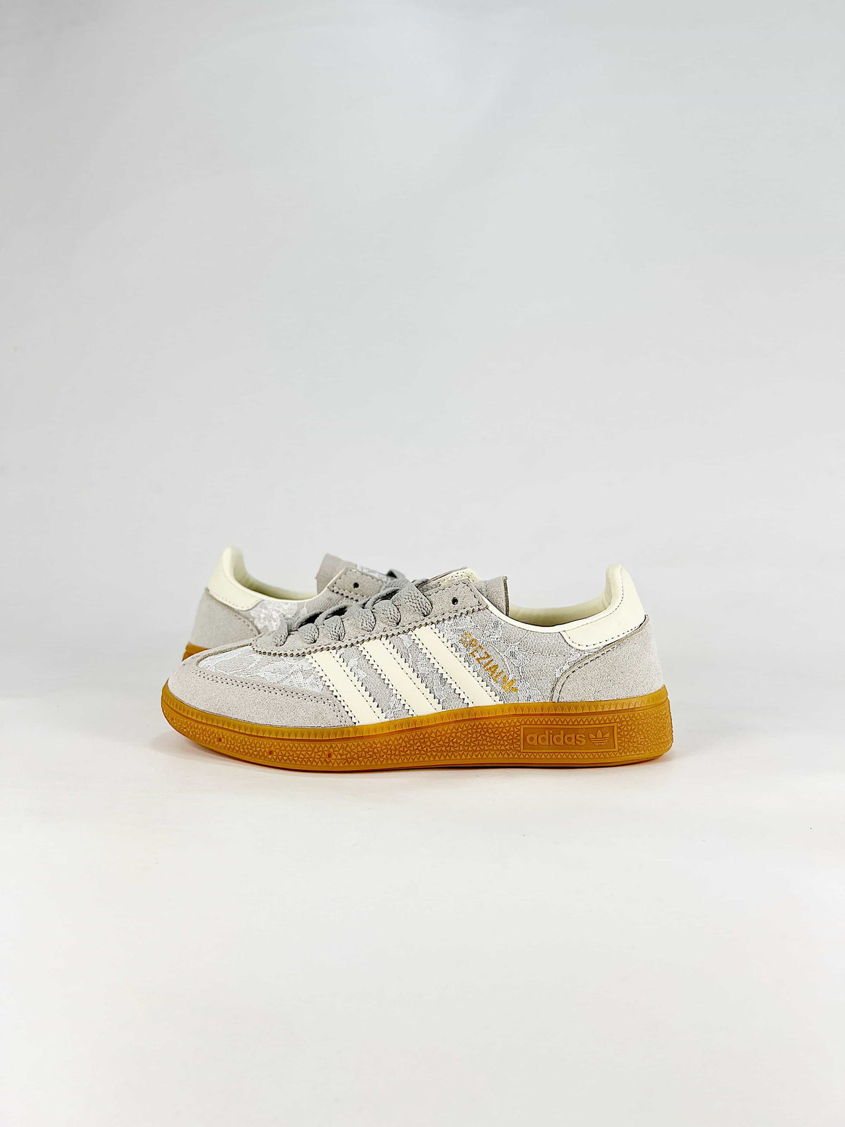 Adidas Handball Spezial Suede Sneakers "Light Gray Lace"-Classic sneakers，Adidas Women's Shoe Sale / Men's Shoe Sale