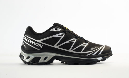 Salomon XT-6 GTX Trail Running Shoes "Black Silver"- outdoor hiking shoes/Women's Shoe Sale / Men's Shoe Sale