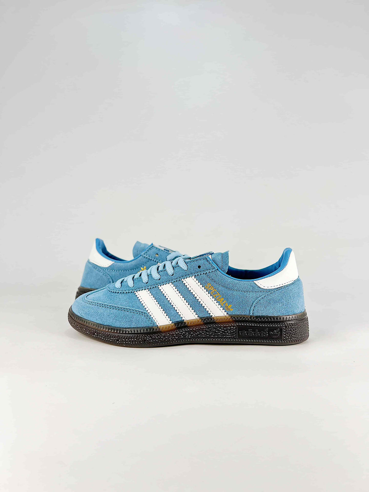 Adidas Handball Spezial "Bright Blue White Gum" Sneakers-Classic sneakers，Adidas Women's Shoe Sale / Men's Shoe Sale