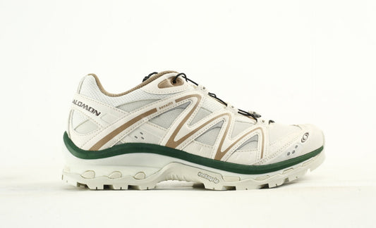 Salomon XT-Quest Trail Running & Hiking Shoes, “Vanilla Ice/Black/Bistro Green”