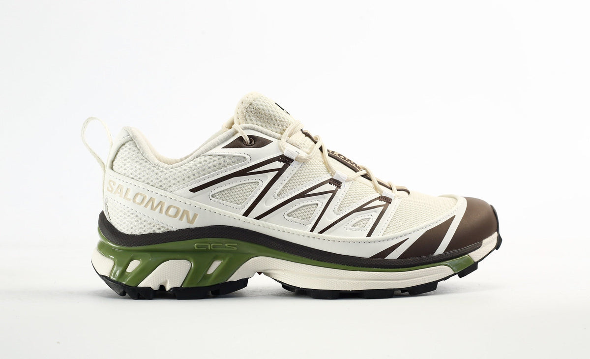 Salomon XT-6 Expanse Men's Trail Running Hiking Shoes "Cream Brown Green"- outdoor hiking shoes/Women's Shoe Sale / Men's Shoe Sale