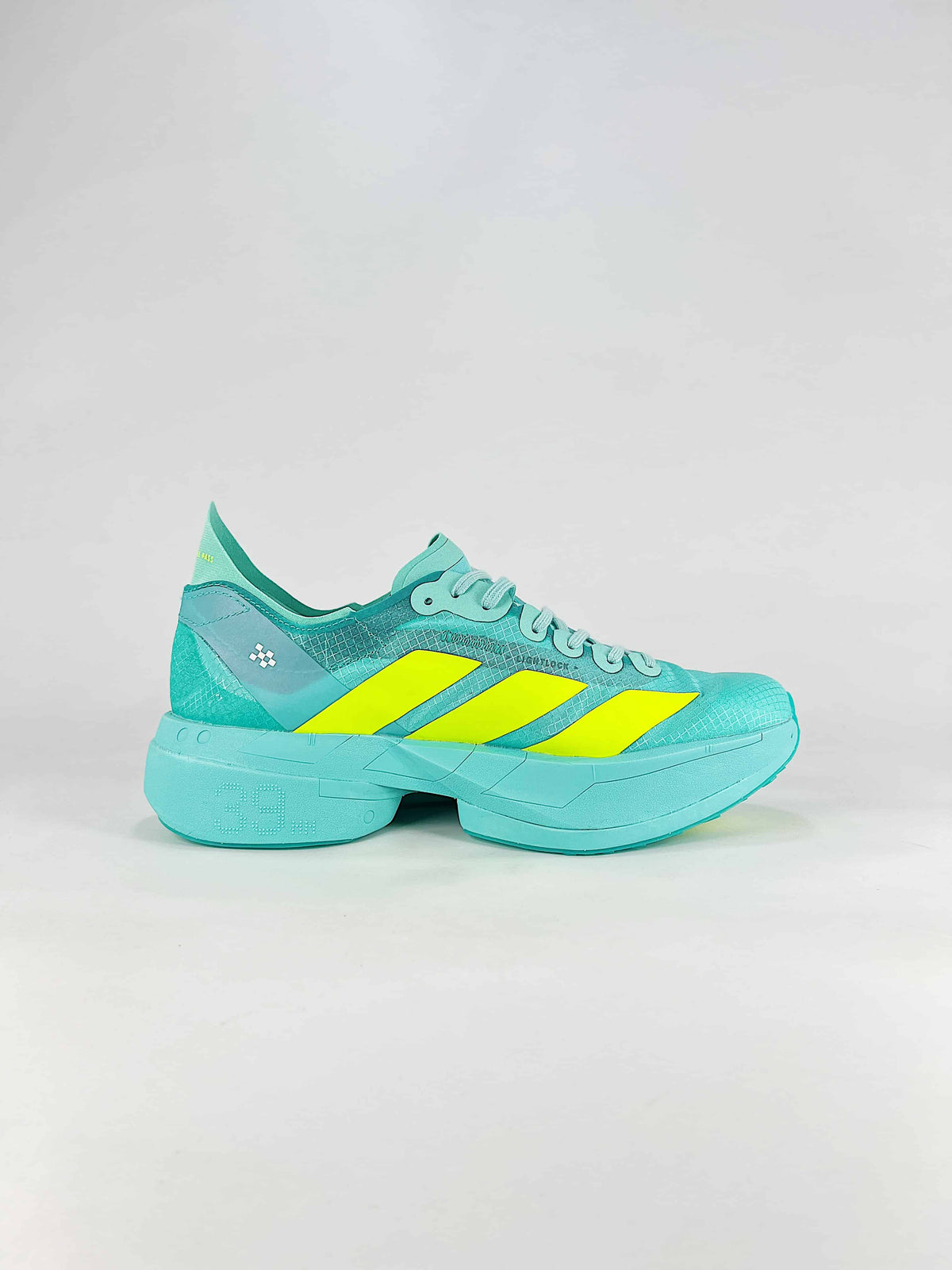 adidas Adizero Adios Pro 4 "Cyan Yellow"-Classic sneakers，Adidas Women's Shoe Sale / Men's Shoe Sale