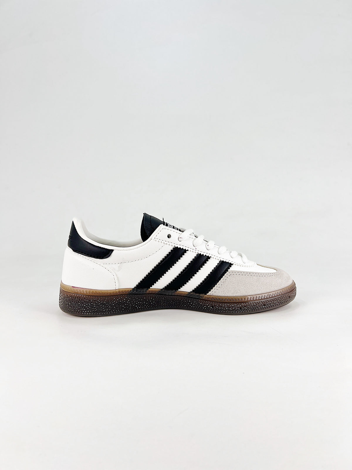 Adidas Handball Spezial Leather Sneakers "White Black"-Classic sneakers，Adidas Women's Shoe Sale / Men's Shoe Sale