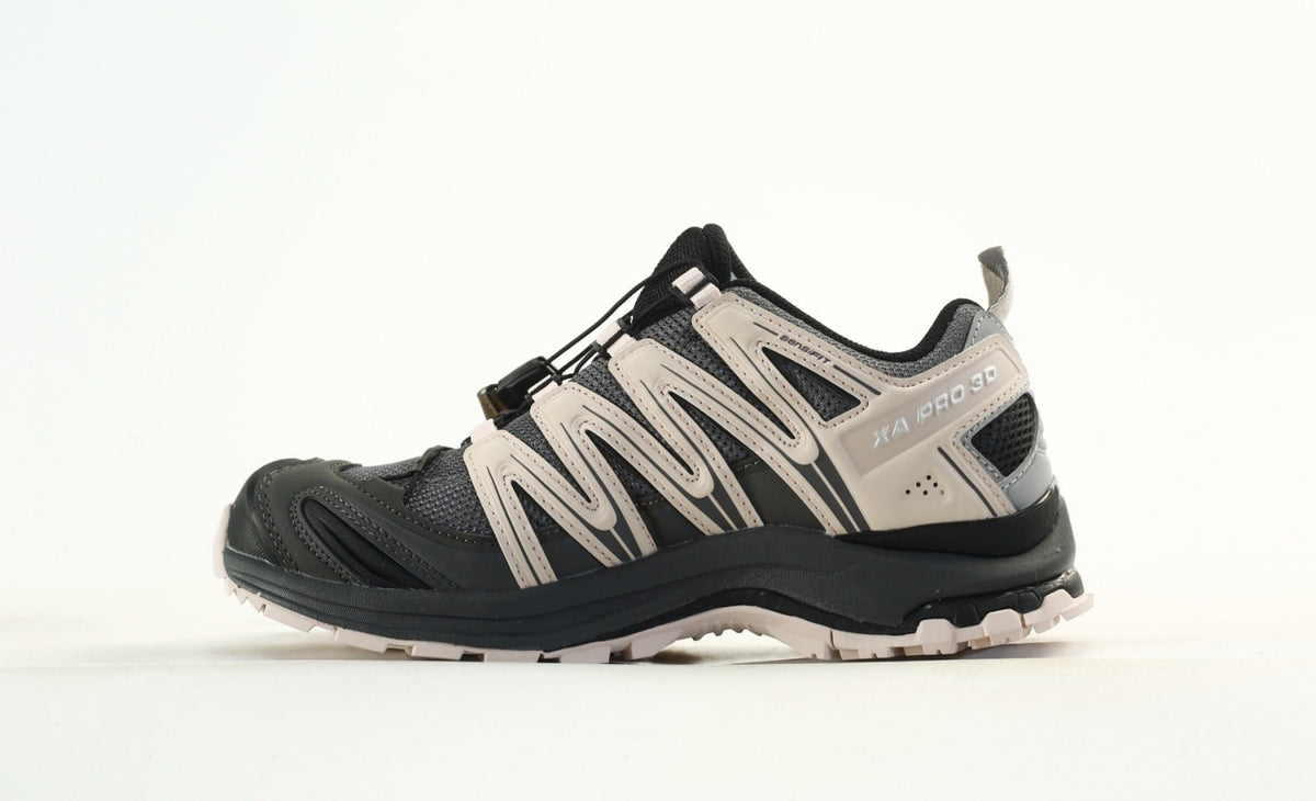 Salomon XA PRO 3D "Dark Grey Pink" Outdoor Trail Running Hiking Shoes- outdoor hiking shoes/Women's Shoe Sale / Men's Shoe Sale
