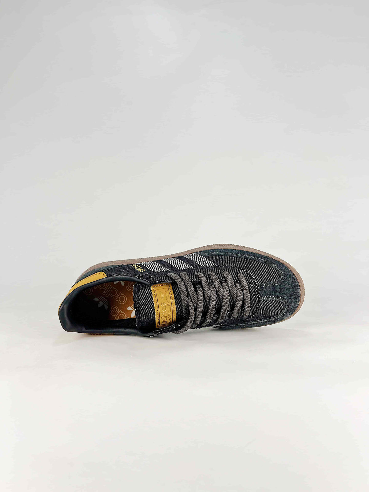 Adidas Handball Spezial Denim Sneakers "Dark Green Yellow"-Classic sneakers，Adidas Women's Shoe Sale / Men's Shoe Sale