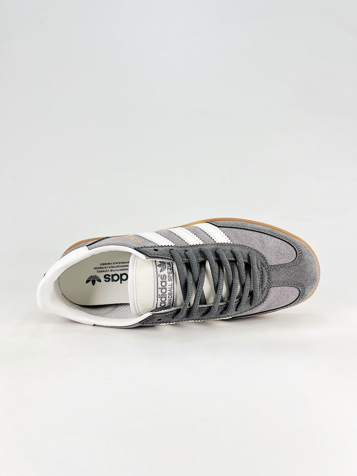 Adidas Originals Handball Spezial "Grey White Gum" Sneakers-Classic sneakers，Adidas Women's Shoe Sale / Men's Shoe Sale