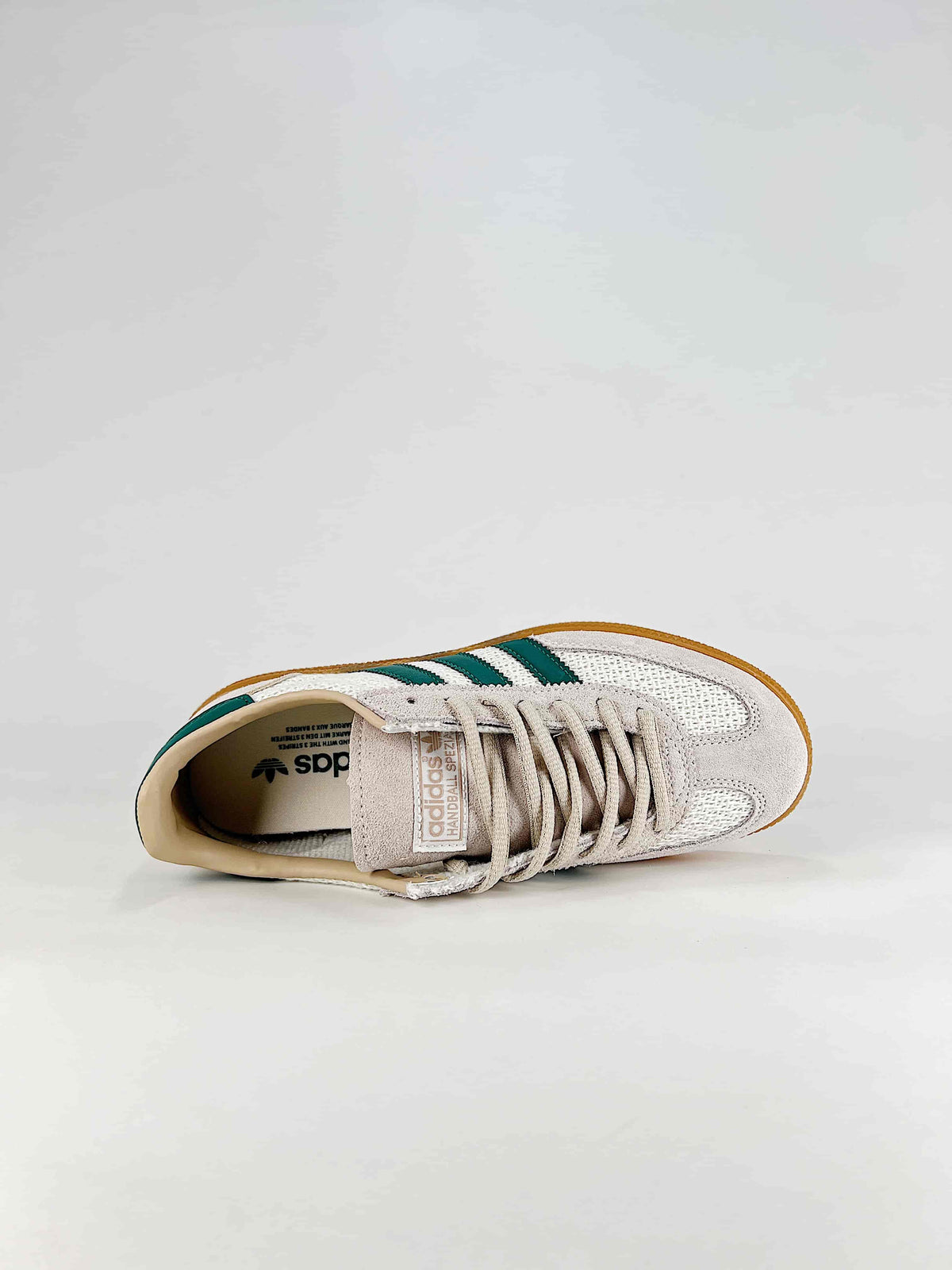Adidas Handball Spezial "Off White Green Mesh" Sneakers-Classic sneakers，Adidas Women's Shoe Sale / Men's Shoe Sale