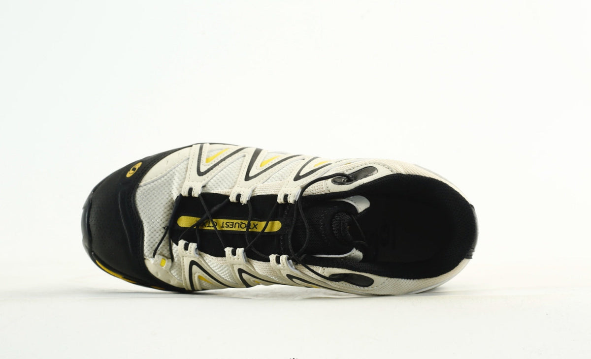 Salomon XT-Quest GORE-TEX Waterproof Trail Running & Hiking Shoes, “Off-White/Black/Yellow”