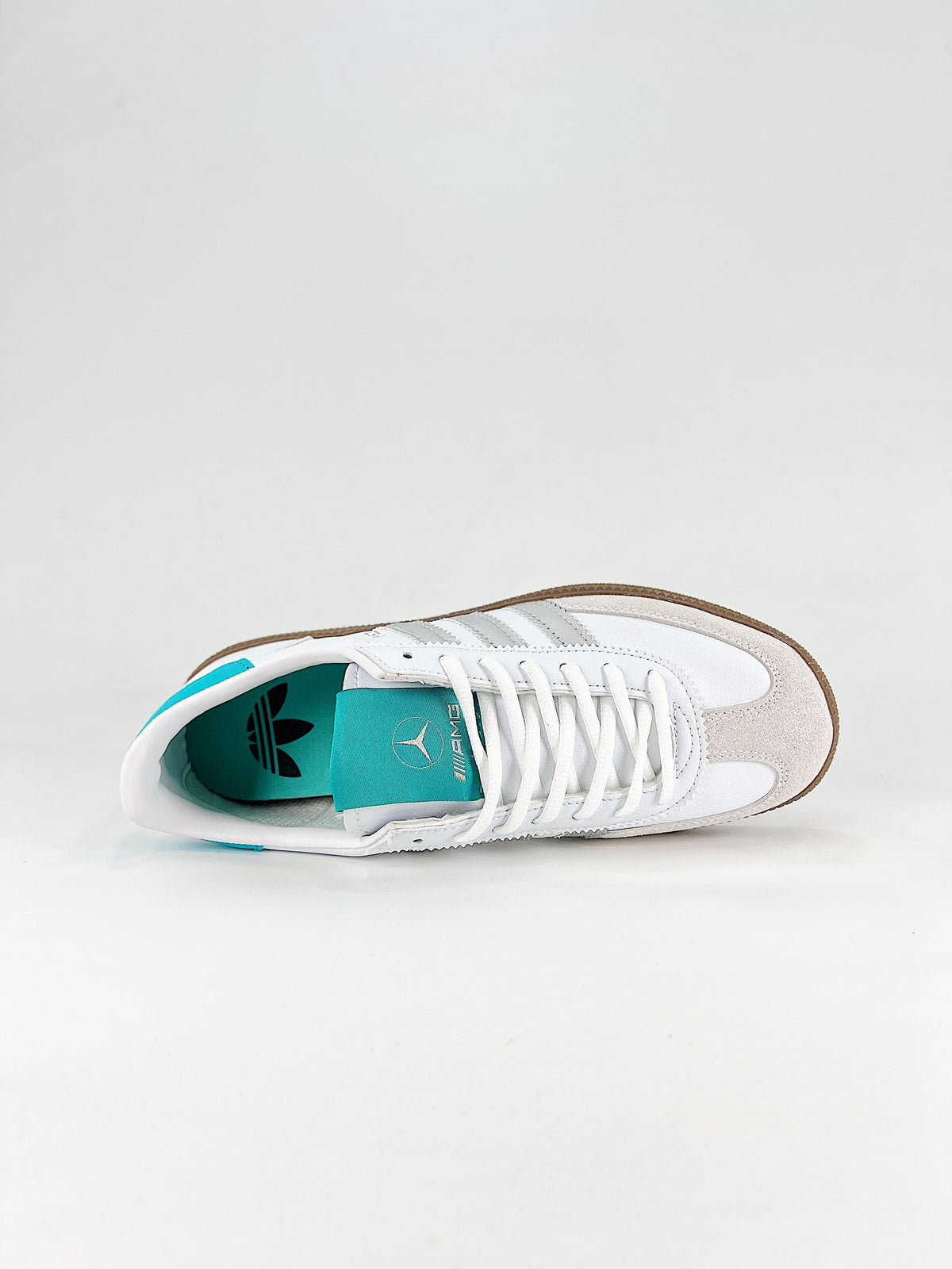 Adidas Handball Spezial AMG "White Turquoise Gum" Sneakers-Classic sneakers，Adidas Women's Shoe Sale / Men's Shoe Sale