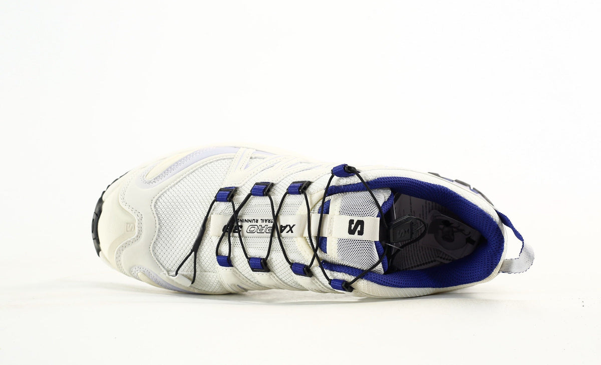 Salomon XA PRO 3D "White Blue" Outdoor Trail Running Hiking Shoes- outdoor hiking shoes/Women's Shoe Sale / Men's Shoe Sale